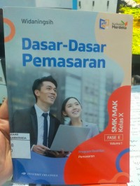 Image of Dasar - Dasar Pemasaran Kelas X Fase E Volume 1